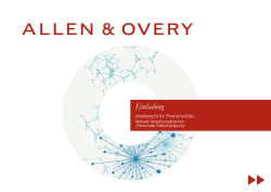 Einladung  - allenovery