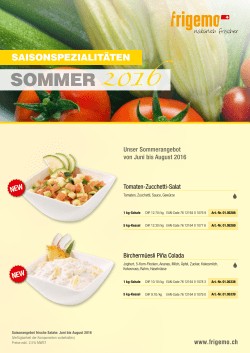 PDF Saisonflyer Frische Salate