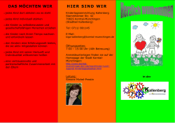 Informationen zur Kita Kallenberg - Korntal
