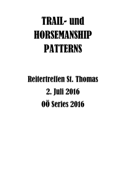 Pattern Reitertreffen St. Thomas 02.07.2016
