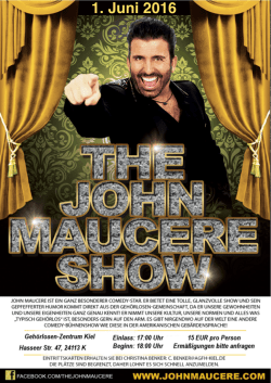 1. Juni 2016 >> - - - - - - - JOHN MAUCERE IST EIN GANZ