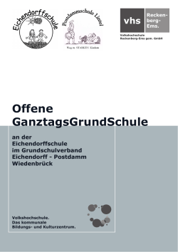 OGGS Infobroschüre - Katholische Grundschule Eichendorff