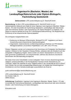 Dieses Stellenangebot als PDF speichern