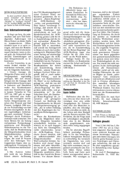 Deutsches Ärzteblatt 1990: A-92