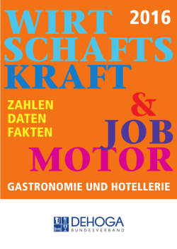 Infos - DEHOGA Bundesverband