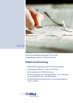 des Programmflyers