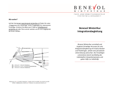 Info-Brosch&uuml;re &uuml;ber Benevol