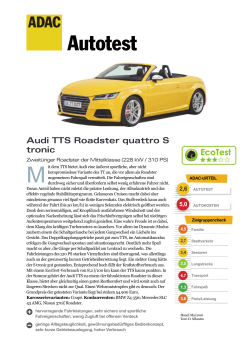 Audi TTS Roadster quattro S tronic