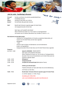 Infos und Programm - HCAP Fanclub Luzern