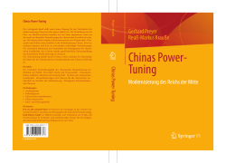 Chinas Power- Tuning