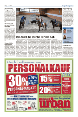 Die Angst des Pferdes vor der Kuh