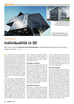 Individualit&auml;t in 3D