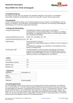 Hesse Lignal Datasheet