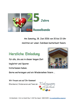 Herzliche Einladung - Neu