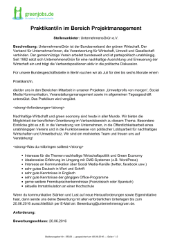 Dieses Stellenangebot als PDF speichern