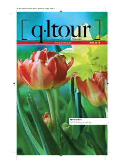 Mitten drin Der Frühling ist voll da! - q