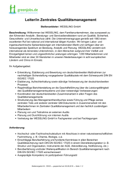 Dieses Stellenangebot als PDF speichern