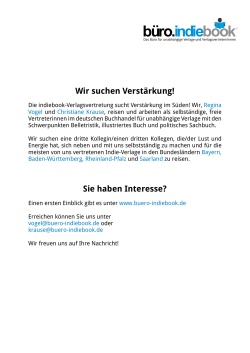indiebook . b&uuml;ro