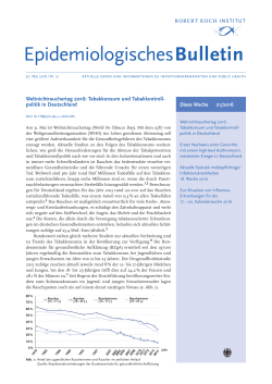 Epidemiologisches Bulletin 21/2016