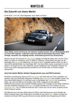 Die Zukunft von Aston Martin