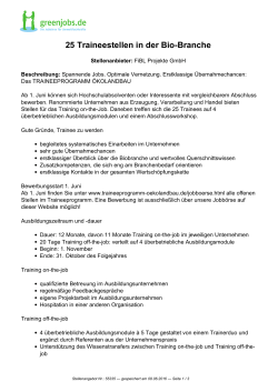 Dieses Stellenangebot als PDF speichern