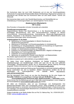 interner Briefkopf Dekan FBE