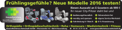 Frühlingsgefühle? Neue Modelle 2016 testen!