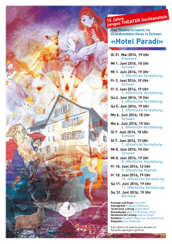 Hotel Paradi - junges THEATER liechtenstein