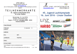 hier () - ATSV-Linz Leichtathletik