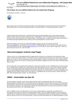 ILA von Luftfahrt-Historie bis zum modernsten