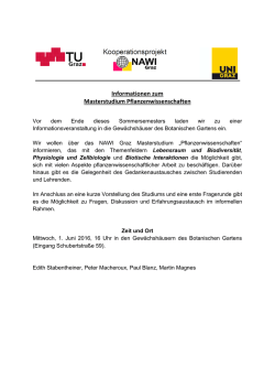 Informationsveranstaltung