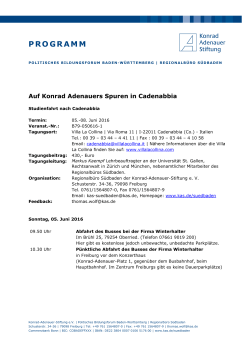 pdf, 164 KB - Konrad-Adenauer