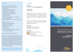 Flyer  - Institut für Fort