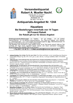 Haustiere - Antikbuch24