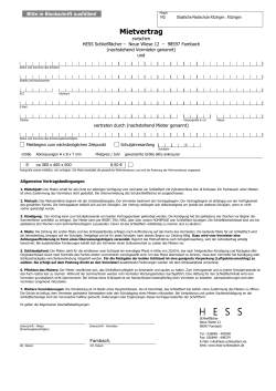 2014-02 HSS - Mietvertrag (Standard)