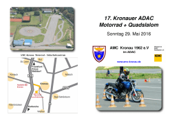 17. Kronauer ADAC Motorrad + Quadslalom
