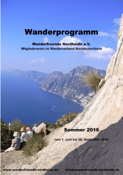öffnen - Wanderfreunde Nordheide eV