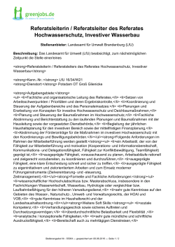 Dieses Stellenangebot als PDF speichern
