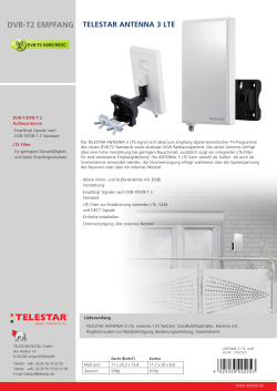 dvb-t2 empfang