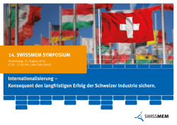 Internationalisierung &ndash; Konsequent den langfristigen Erfolg der
