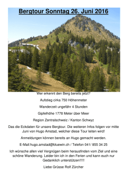 Infos - Naturfreunde Goldau