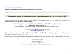 HAK - P&auml;dagogische Hochschule O&Ouml;