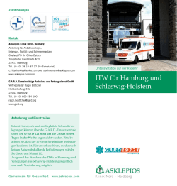 ITW für Hamburg und Schleswig-Holstein