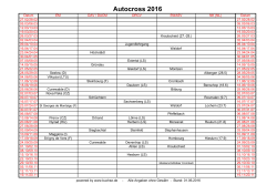 Klick auf das PDF Symbol - Buchse´s Autocross World