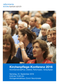 Kirchenpflege-Konferenz 2016