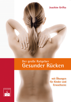 Ein starker R&uuml;cken sch&uuml;tzt vor Schmerzen