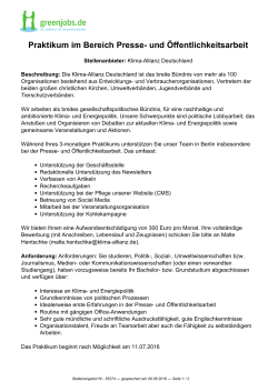 Dieses Stellenangebot als PDF speichern