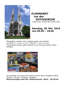 Plakat Flohmarkt Votivkirche 2016 A5.pages