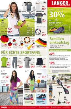 Aktuelle Werbung - Langer Einkaufsland