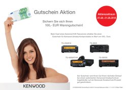 Gutschein Aktion - Funktechnik Dathe
